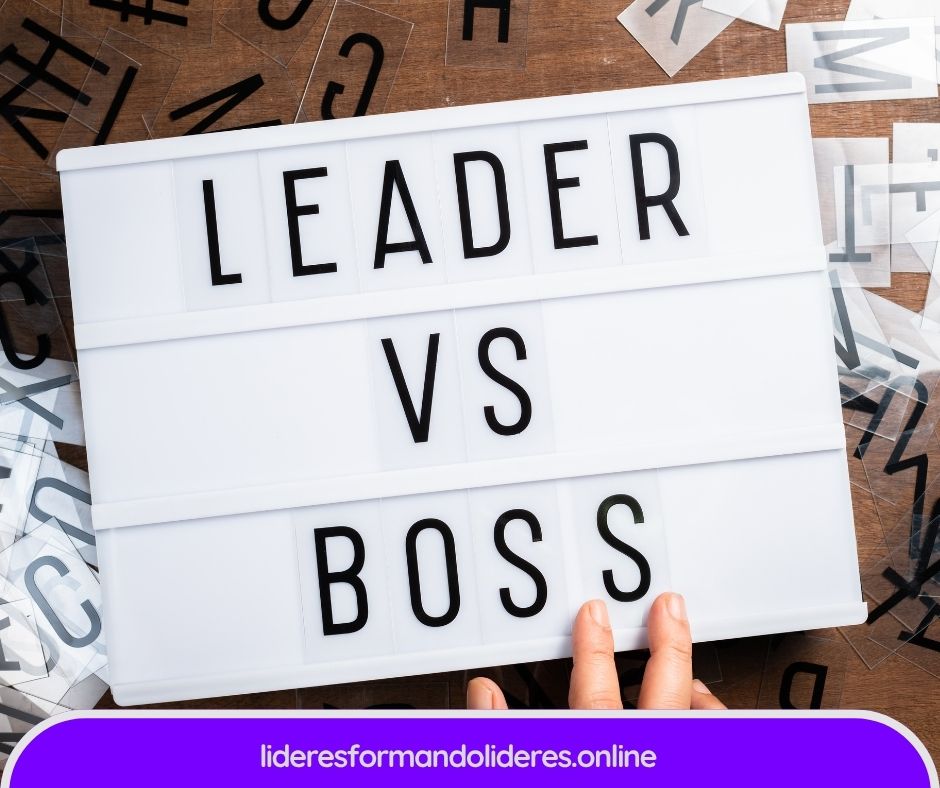 Diferencia entre jefe y líder